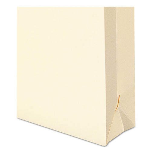 100% Recycled Top Tab File Jackets, Straight Tab, Letter Size, Manila, 50-box