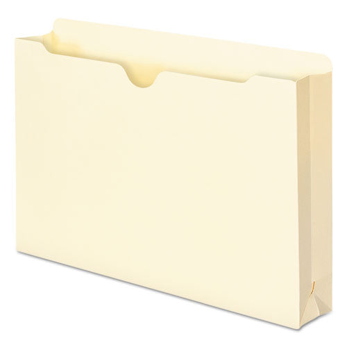 Manila File Jackets, 1-ply Straight Tab, Legal Size, Manila, 50-box