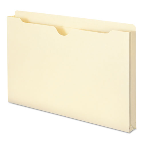Manila File Jackets, 2-ply Straight Tab, Legal Size, Manila, 50-box