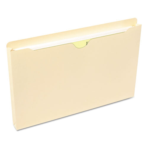 Manila File Jackets, 2-ply Straight Tab, Legal Size, Manila, 50-box