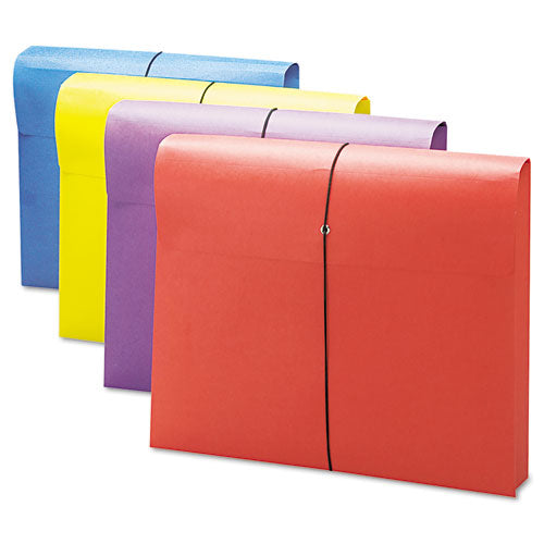 Expanding Wallet W- Antimicrobial Product Protection, 2" Expansion, 1 Section, Legal Size, Assorted, 4-pack