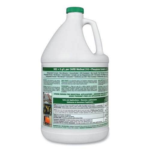 Industrial Cleaner And Degreaser, Concentrated, 1 Gal Bottle