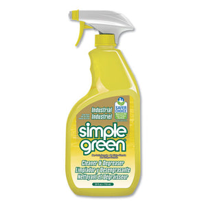 Industrial Cleaner And Degreaser, Concentrated, Lemon, 24 Oz Bottle, 12-carton