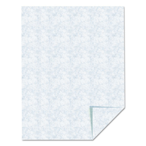 Parchment Specialty Paper, 24 Lb, 8.5 X 11, Blue, 100-pack