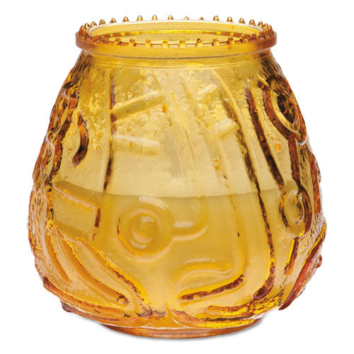 Euro-venetian Filled Glass Candles, 60 Hour Burn, 3"d X 3.5"h, Frost White, 12-carton