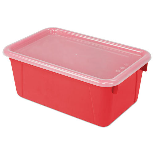 Cubby Bins, 12.25" X 7.75" X 5.13", Red, 6-pack