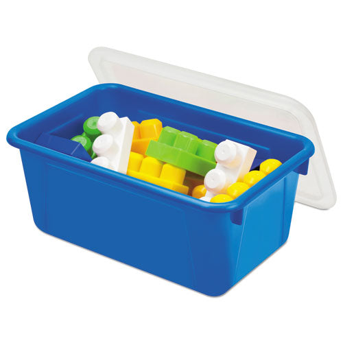 Cubby Bins, 12.25" X 7.75" X 5.13", Blue, 6-pack