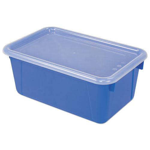 Cubby Bins, 12.25" X 7.75" X 5.13", Blue, 6-pack