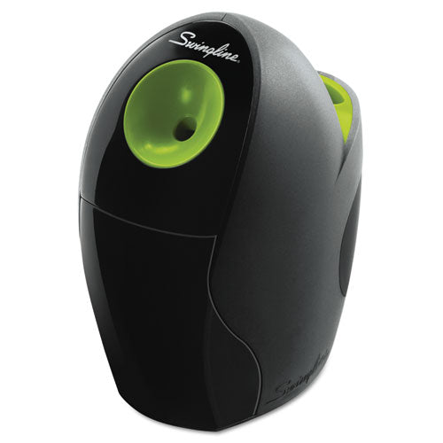 Personal Electric Pencil Sharpener, Ac-powered, 4.4" X 7.2" X 6.6", Graphite-green