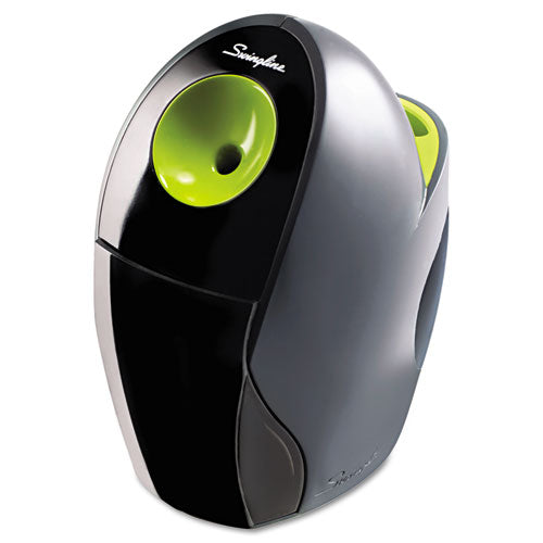 Personal Electric Pencil Sharpener, Ac-powered, 4.4" X 7.2" X 6.6", Graphite-green