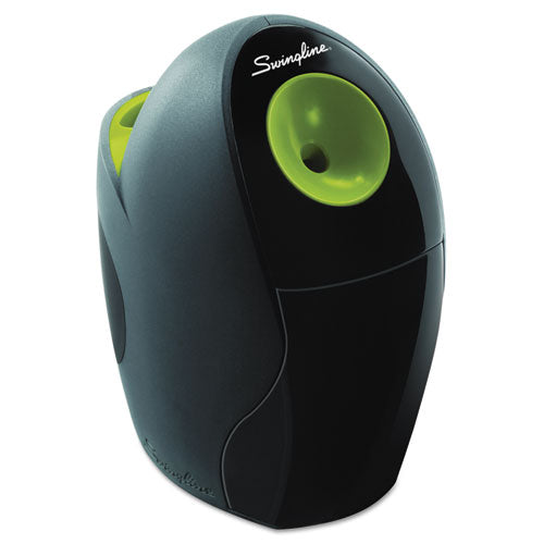 Personal Electric Pencil Sharpener, Ac-powered, 4.4" X 7.2" X 6.6", Graphite-green