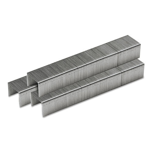 Optima High-capacity Staples, 0.38" Leg, 0.5" Crown, Steel, 2,500-box