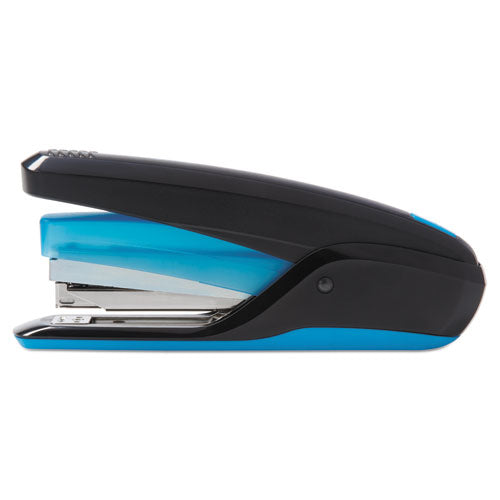 Quicktouch Reduced Effort Full Strip Stapler, 20-sheet Capacity, Black-blue