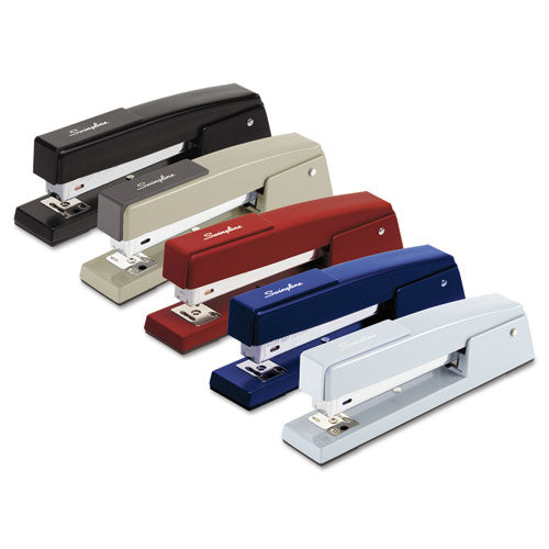 747 Classic Full Strip Stapler, 20-sheet Capacity, Lipstick Red