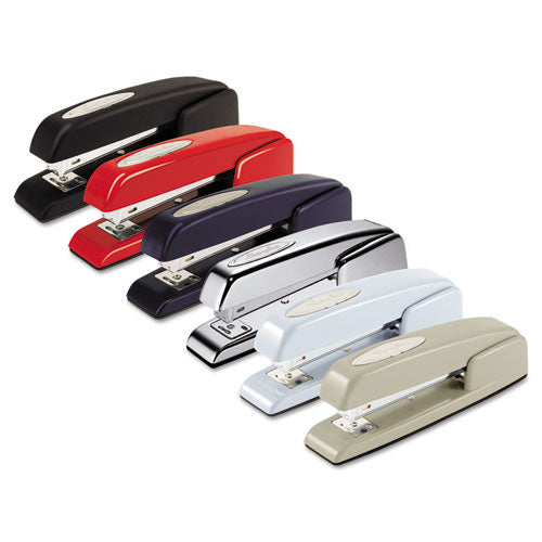 747 Business Full Strip Desk Stapler, 25-sheet Capacity, Polished Chrome