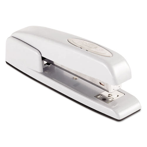 747 Business Full Strip Desk Stapler, 25-sheet Capacity, Sky Blue