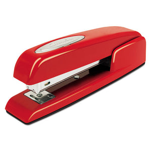 747 Business Full Strip Desk Stapler, 25-sheet Capacity, Rio Red