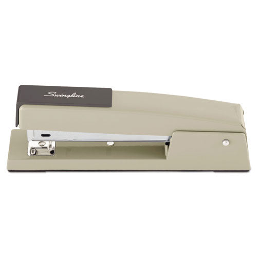 747 Classic Full Strip Stapler, 20-sheet Capacity, Steel Gray