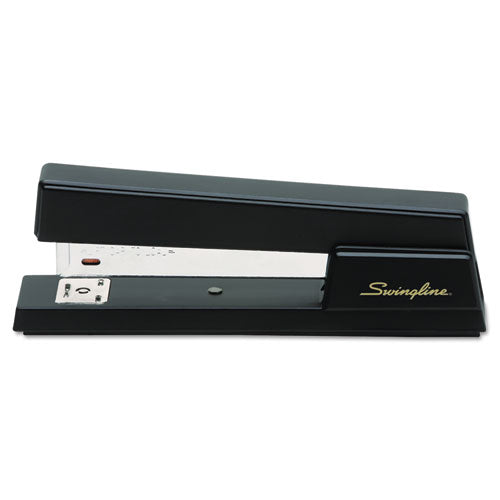Premium Commercial Full Strip Stapler, 20-sheet Capacity, Black