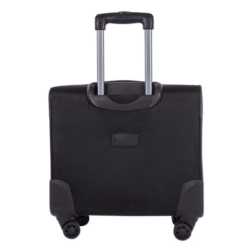 Purpose Overnight Business Case On Spinner Wheels, 9.5" X 9.5" X 17.5", Black