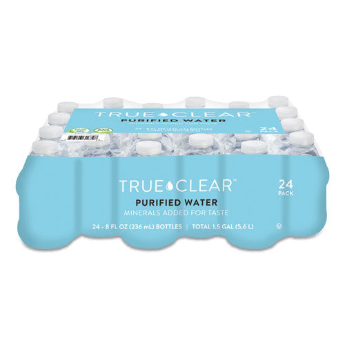 Purified Bottled Water, 8 Oz Bottle, 24 Bottles-carton, 182 Cartons-pallet