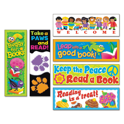 Bookmark Combo Packs, Celebrate Reading Variety #1, 2w X 6h, 216-pack