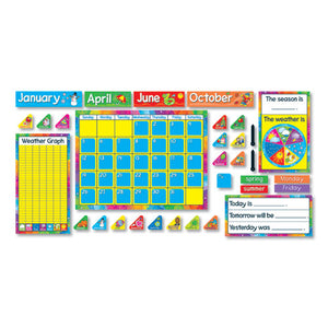 Year Around Calendar Bulletin Board Set, 22" X 17"