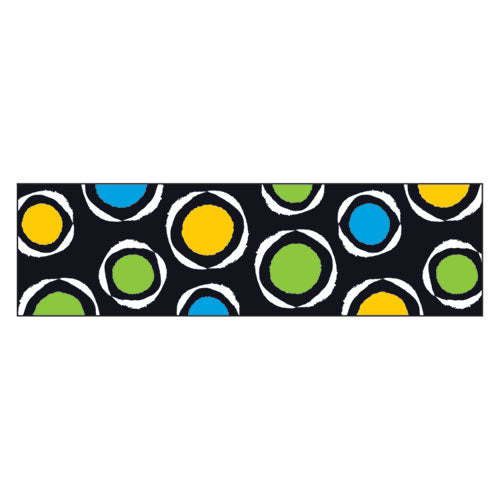 Bolder Borders, 2 3-4" X 42", Bold Strokes Circles, Assorted