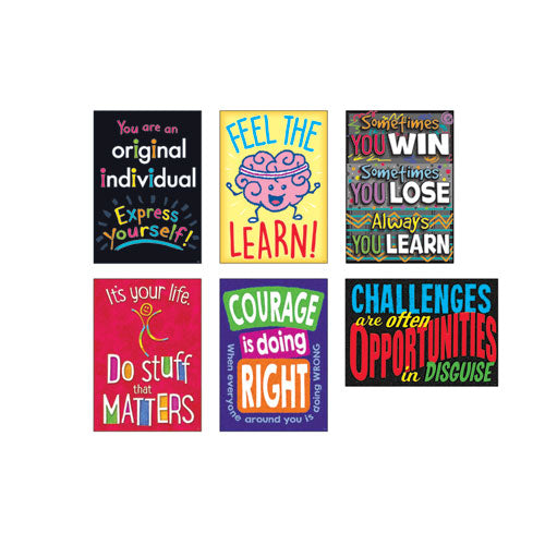 Argus Poster Combo Pack, "life Lessons", 13 3-8w X 19h