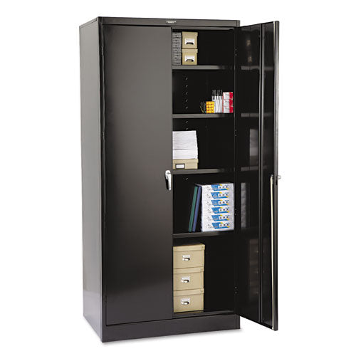 78" High Deluxe Cabinet, 36w X 24d X 78h, Black