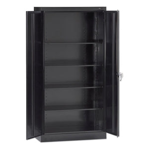 72" High Standard Cabinet (assembled), 30 X 15 X 72, Black