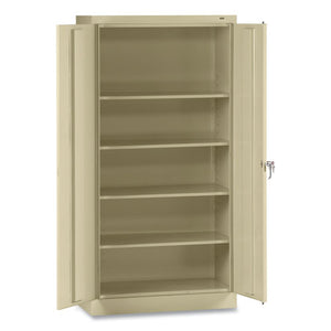 72" High Standard Cabinet (assembled), 30 X 15 X 72, Putty