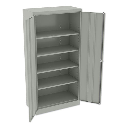 72" High Standard Cabinet (assembled), 36 X 18 X 72, Light Gray