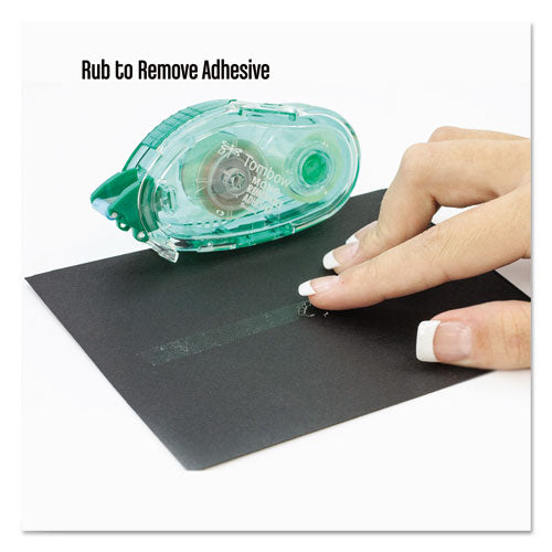 Mono Removable Adhesive Refill, 0.33" X 39.33 Ft, Dries Light Green