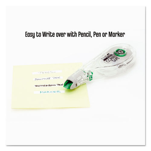 Mono Hybrid Style Correction Tape, 1-6" X 394", Non-refillable, 10-pack