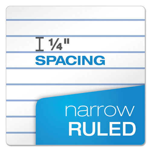 Perforated Writing Pads, Narrow Rule, 3 X 5, 50 Sheets, Dozen