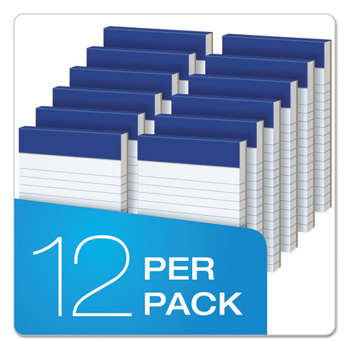 Perforated Writing Pads, Narrow Rule, 3 X 5, 50 Sheets, Dozen
