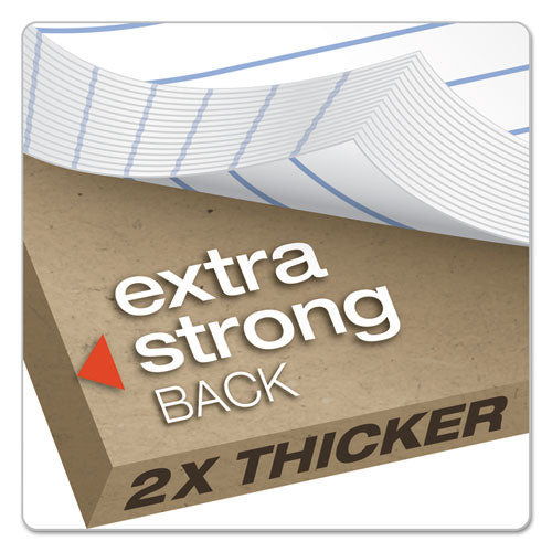 Double Sheet Pads, Narrow Rule, 8.5 X 11.75, White, 100 Sheets