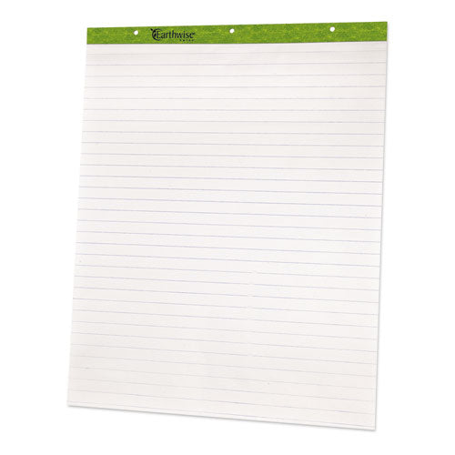 Flip Charts, 1 Sq-in Quadrille Rule, 27 X 34, White, 50 Sheets, 2-carton