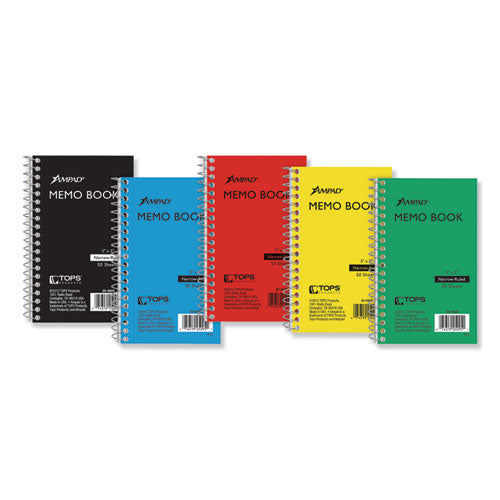 Memo Books, Narrow Rule, 3 X 5, White, 50 Sheets
