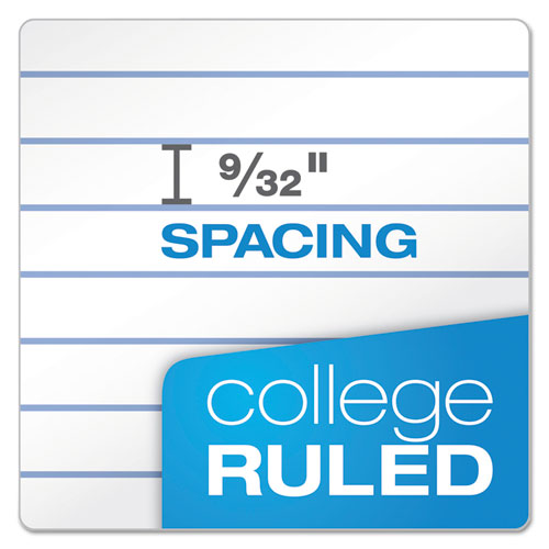 Earthwise By 100% Recycled Single Subject Notebooks, College Rule, Randomly Assorted Color Covers, 11 X 8.5, 100 Sheets