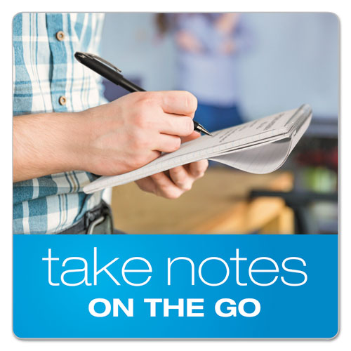 Earthwise By Oxford Reporter's Notebook, Pitman Rule, 4 X 8, White, 70 Sheets