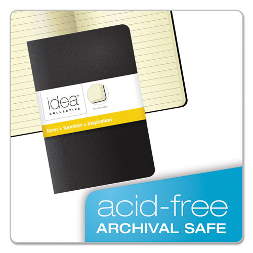 Idea Collective Journal, Wide-legal Rule, Assorted Cover Colors, 5.5 X 3.5, 40 Sheets, 2-pack