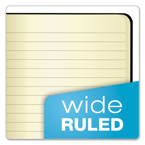 Idea Collective Journal, 1 Subject, Wide-legal Rule, Black Cover, 10 X 7.5, 48 Sheets, 2-pack