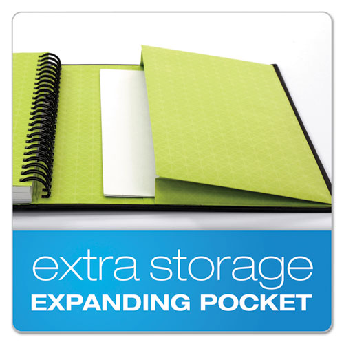 Idea Collective Professional Wirebound Notebook, White, 8 1-2 X 11, 80 Pages