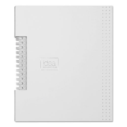 Idea Collective Professional Wirebound Notebook, White, 5 7-8 X 8 1-4, 80 Pages
