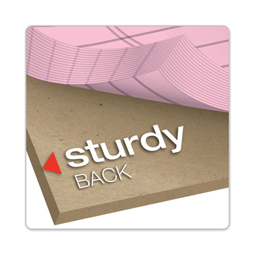 Prism + Writing Pads, Narrow Rule, 5 X 8, Assorted Pastel Sheet Colors, 50 Sheets, 6-pack