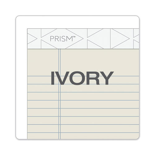 Prism + Writing Pads, Narrow Rule, 5 X 8, Pastel Ivory, 50 Sheets, 12-pack