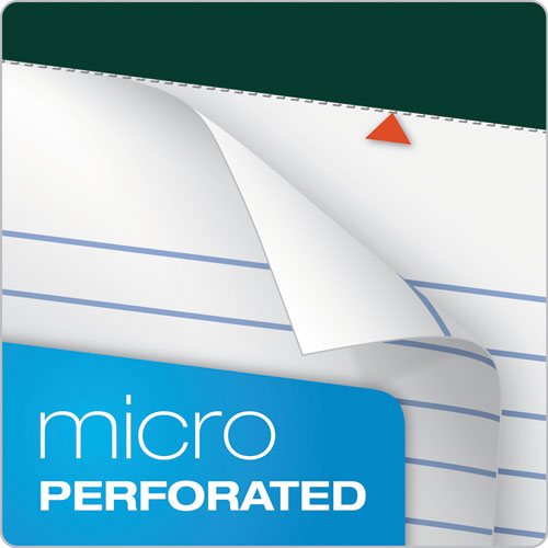 Double Docket Ruled Pads, Wide-legal Rule, 8.5 X 11.75, White, 100 Sheets, 6-pack