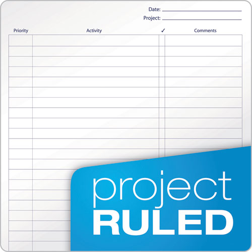 Docket Gold Planners & Project Planners, Narrow, Bronze, 8.5 X 6.75, 70 Sheets